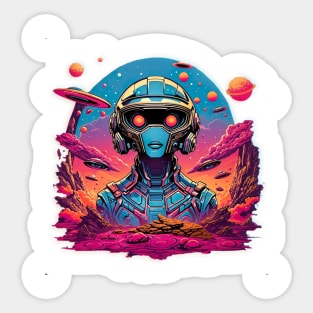 guardian ready to save the galaxy Sticker